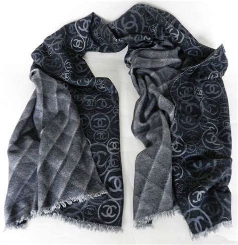 chanel scarf cashmere price|Chanel cashmere wool scarf.